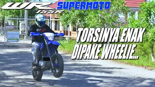 Test Ride + Review Yamaha WR155 R Modifikasi Supermoto | MOTOVLOG INDONESIA