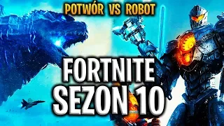 SEZON 10 !! WIELKI EVENT !! WALKA POTWÓR VS ROBOT !! - FORTNITE