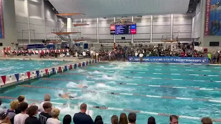 Boys 200 Free Relay | B Final | 2022 UIL 6A States