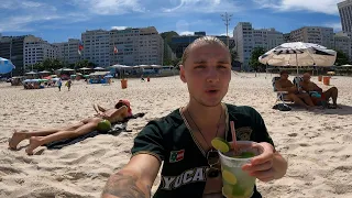 Getting Drunk at Copacabana Beach 🇧🇷