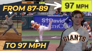 From 87-89 To 97 MPH & Getting Signed By The SF Giants | Daniel Blair