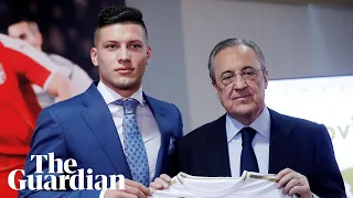 Luka Jovic 'happiest man in the world' to be joining Real Madrid