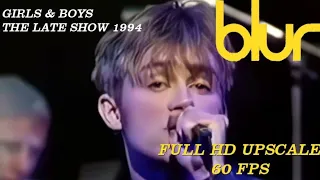 Blur - Girls & Boys (The Late Show 1994) - Full HD Remastered