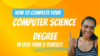 How to Complete Your Computer Science Degree at UoPeople in less than 2 Years