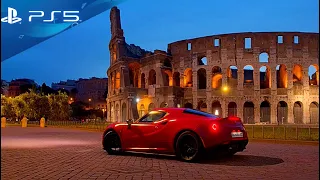 Gran Turismo 7 (PS5) Alfa Romeo 4C - Car Customization w/ Exhaust Sounds Gameplay