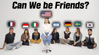 Can Americans make friends around the world?