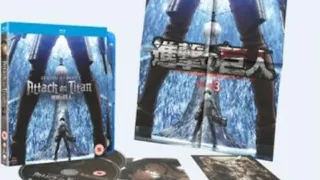 Attack On Titan Season 3 Part 1 Blu-Ray Unboxing (UK)