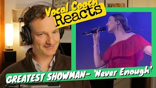 LOREN ALLRED ' Never Enough' - Vocal Coach REACTS