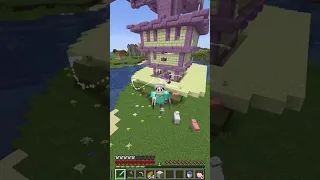 Minecraft, Aber Mobs Spawnen Random Strukturen #shorts