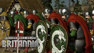 A HUGE VIKING ASSAULT ON LONDON! - Total War Thrones of Britannia Multiplayer Siege
