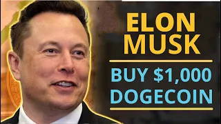 Elon Musk Predicts that Dogecoin Will Soon Overtake Bitcoin ($50.000)  (Dogecoin Price Prediction)