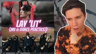 DANCER REACTS TO LAY | "莲 (Lit)" MV & Dance Practice (First Time Reacting!)