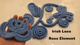 Irish Lace Rose Element