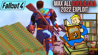🟡 Fallout 4 - Max out ALL S.P.E.C.I.A.L Attributes! Working Duplication Glitch June 2022!