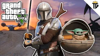 GTA 5 - The Mandalorian | Star Wars Overhaul (4K Ultra HD Gameplay)