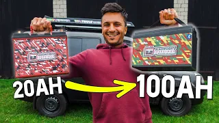 Our TINY Van Gets BIG Power! ⚡ (Ready to hit the road)