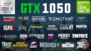 GTX 1050 Test in 25 Games in 2021