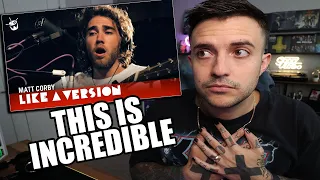 Matt Corby - Brother (Live) REACTION