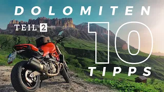 Dolomiten: 10 Tipps für deinen perfekten Motorrad-Trip | Teil 2