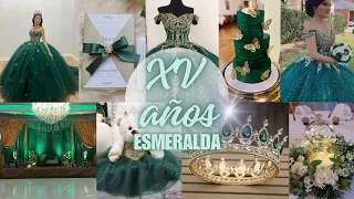 XV años ESMERALDA 💚🍀🦚👒🟢