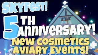 [BETA] SKYFEST 5th Sky Anniversary Event - New Cosmetics + Tons of Events - Sky Beta Update
