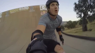 Woodward West MEGA RAMP: On INLINE SKATES