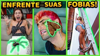 ENFRENTE SEU MAIOR MEDO OU CAIA NA PISCINA!! ( NOVO MINI GAME ) [ REZENDE EVIL ]