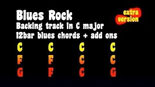 Blues Rock, extra version, backing track C major, 125bpm. Play along & have fun!