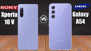 Sony Xperia 10 V Vs Samsung Galaxy A54