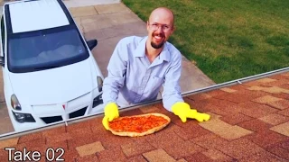 Breaking Bad: Walter White's Pizza Throwing Outtakes (PARODY)