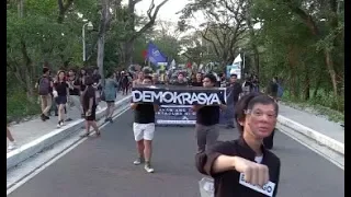 Youth groups stage Black Friday protest in UP Diliman