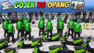 GOJEK VS OPANG TAWURAN DI GTA 5 ROLEPLAY‼️NYAWA DIBAYAR NYAWA‼️