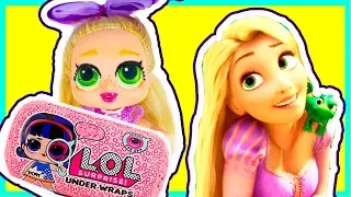 lol surprise underwraps princess rapunzel baby doll how to make a doll lol 4 series decoder diy