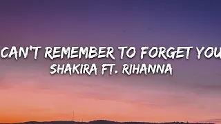 Shakira - Can't Remember to Forget You (Lyrics) ft. Rihanna