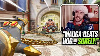 This Streamer went Mauga vs my HOG HOOKS | Overwatch 2