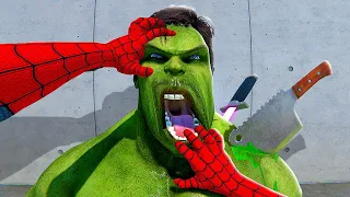 50 Ways to Kill HULK in Virtual Reality - Bonelab VR Mods