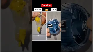 Russia VS USA #condom #shorts #shortsfeed