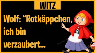 BESTER WITZ DES TAGES! 🤣Wolf: “Rotkäppchen, ich bin verzaubert... - Täglich Witzige Videos! 🤣