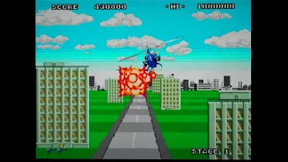 Super Thunder Blade Mega Drive Gameplay (Sega Mega Drive Classics)