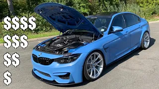 Finally done! All the upgrades to my F80 BMW M3 Manual