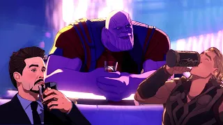 In this Universe, Thanos is a Good Guy who Helps the Avengers Defeat their Evil Enemies