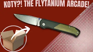 Ultimate EDC Knife Revealed: Flytanium Arcade, Knife of The Year for 2023!