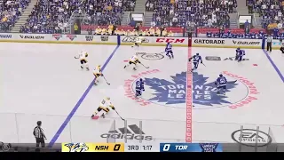 November 16, 2021 Nashville vs Toronto NHL 22 Season Franchise Mode-Be A GM