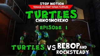 TMNT Teenage Mutant Ninja Turtles stop motion EP1