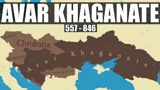 History of Avar Khaganate every year