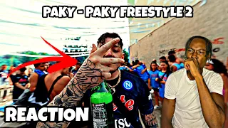 AMERICAN REACTS TO ITALIAN RAP | Paky - Paky Freestyle 2 (Official Video)