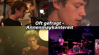 Oft gefragt (Live Mix) - Annenmaykantereit (Lyrics + SUB español)