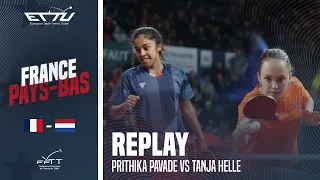 MATCH COMPLET - Prithika PAVADE VS Tanja HELLE