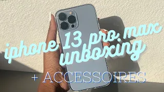 IPHONE 13 PRO MAX BLEU ALPIN UNBOXING 📦 | ACCESSOIRES 📱