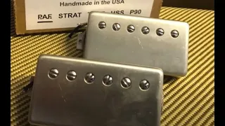 PAF vs. Tele vs. Strat. Tone Specific Pickup Comparison.